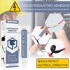Nastro Elettrico Liquido 30/50ml - Rivestimento Isolante, Impermeabile per Fili, Cavi, Connettori, Alternativa al Nastro Tradizionale, Resistente agli Agenti Atmosferici, Riparazione Rapida