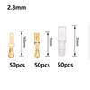 50Pcs 2.8/4.8/6.3mm Spade Terminals Female/Male Crimp Terminals New Wire Connectors