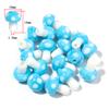 10-20Pcs 16x12mm Liuli Silica Lampwork Mushroom Beads Colourful Loose Glass Beads For Needlework DIY Jewelry Making Accessories