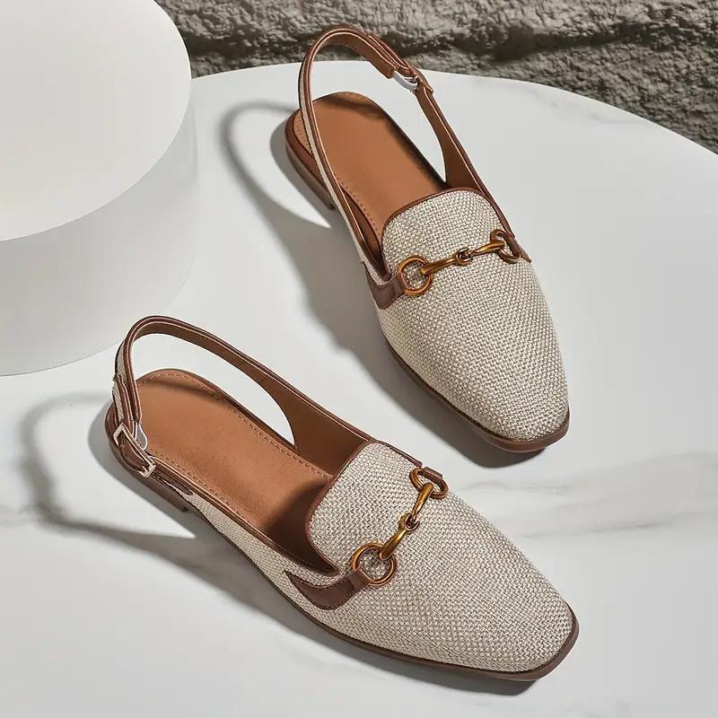 Fashion New Women Platform Sandals Flat Anti-slip Closed Toe Metal Shoes Women Outdoor Round Toe Wedge Sandals Women Sandalias De Mujer