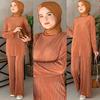 M148# Ethnisches Falten-Freizeitset für Damen - Südostasiatischer/Arabischer Stil