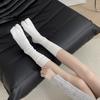 Cotton Split Toe Socks Two Toe Mid-Calf Socks Calf Socks Autumn Winter Vertical Strips Japanese Tabi Socks Clogs Socks