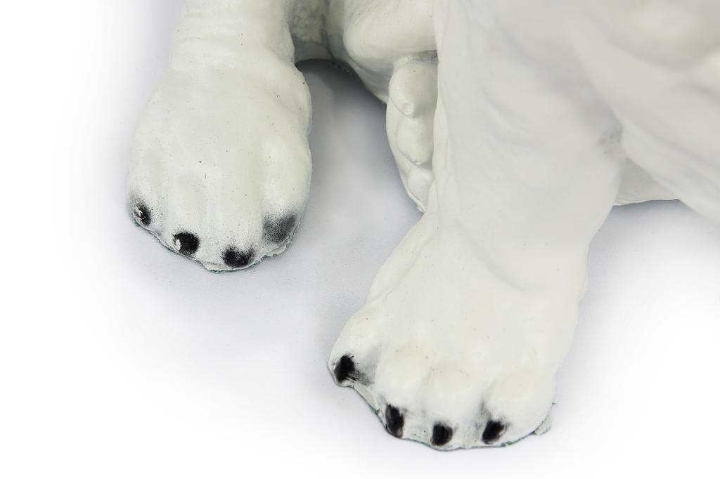 Bulldog, English Bulldog, British Bulldog II - Dog Statue, Sitting Dog for Desk, Decoration for the Living Room of a Dog Lover by Art-Dog