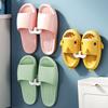 12pcs Slipper Rack Wall Mounted Shoe Storage Organizer Bathroom Slippers Drying Rack Drain Shelf Punchfree Stand Hanger