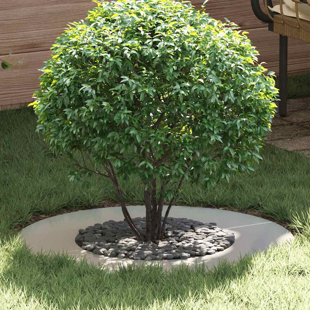 suitable for flat tree rings 5 pcs silver Ø40 70 cm