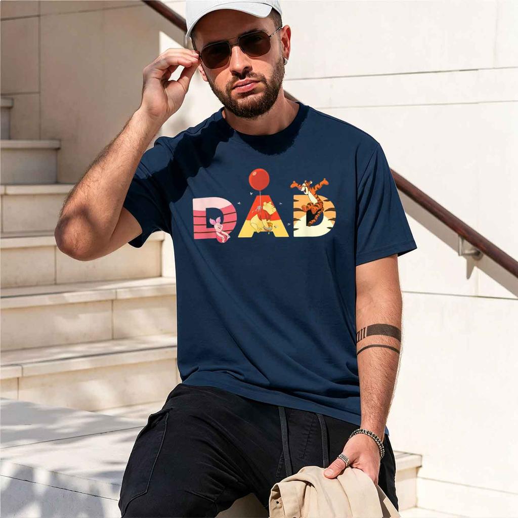 The Dad Tee Shirt For Unisex Fathers Day Birthday T Shirts Summer Shortsved Breathable Sweatwking Versatile 2026 New Model Short