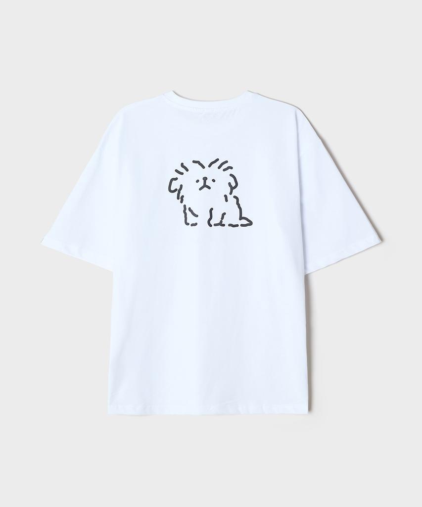 Seupao [Maltese] Short Sleeve T-Shirt (White)_Sprlg25U08