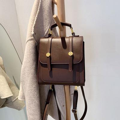 Female Fashion Backpacks Retro England Style Student Satchel School Bags Oxford Rucksack Women Commuter Crossbody Shoulder Bags