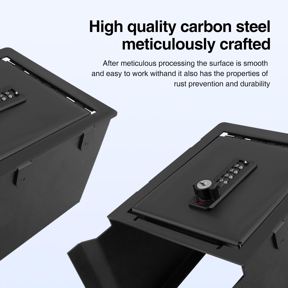 Passend für Tesla Model 3 Highland Model Y Juniper Model Y L 2025 Armlehne Passwort Aufbewahrungsbox Zubehör Mittelkonsole Schlossbox