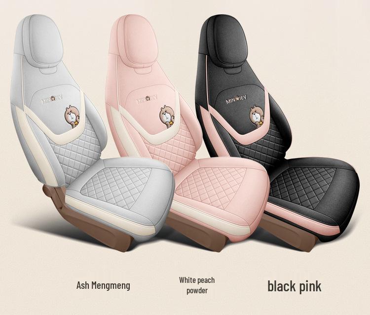2026 Fifth Gen Wuling Hongguang MiniEV Car Seat Cover - All-Season Fabric, 205km Range.