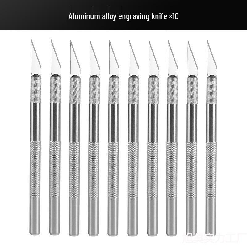 Wood & Paper Carving Knife Set - Compact Utility Knives for Art & Crafts, Journals, and Student Projects