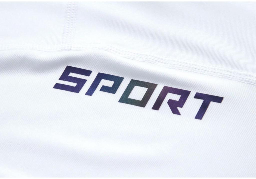 Men's Quick-Dry Compression Long-Sleeve Shirt for Sports Fitness and Training