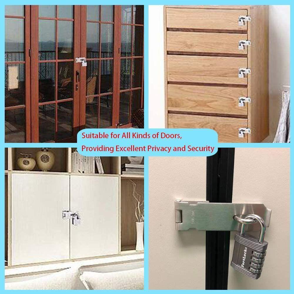 Household Door Clasp Lock Burglar-proof Gate Bolt Durable Shed Latch