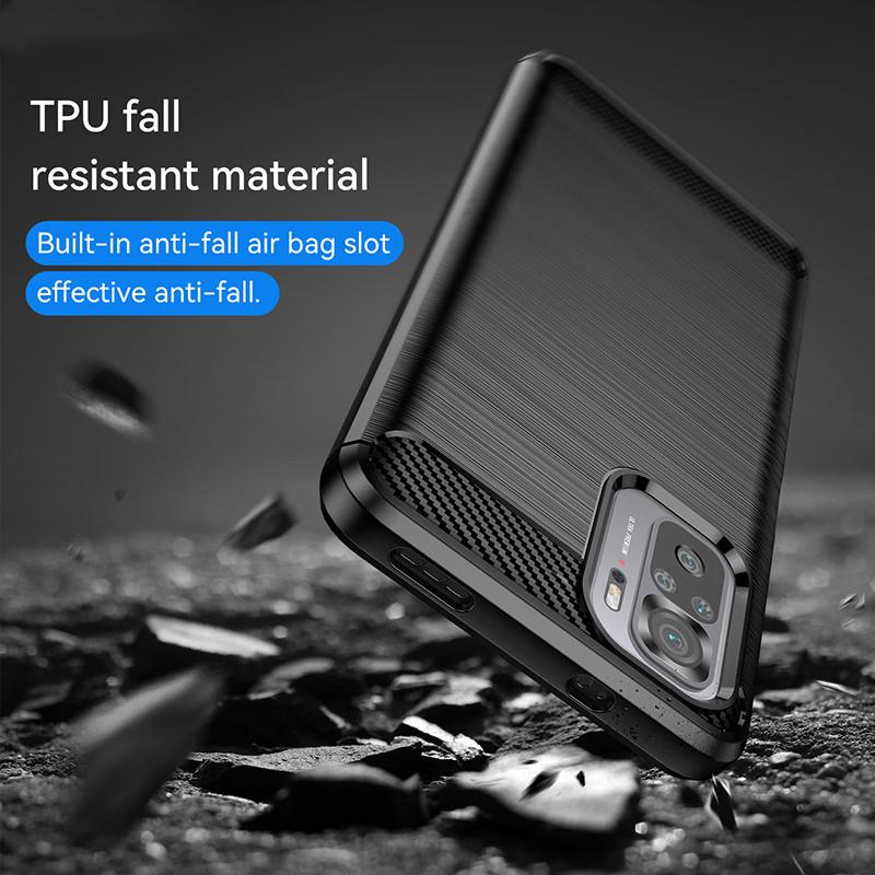 For POCO M5s Case POCO M5s Cover 6.43 Inch Shockproof Soft Silicone Phone Bumper For Xiaomi POCO M5s Global Version Fundas