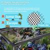 AD23-DIY Magnetic Aquarium Lid Fish Tank Hood Top Cover Anti-Jumping Net Cover Mesh To Protect Fish Jumping Out Of Fish Tan