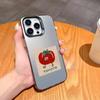 K-Koreanischer Ins T-Two Ted T-Tomate Handyhülle Für iPhone17,16,15,14,13,12,11 Plus,Pro Max Schwarze Candy Silberne Handyhülle