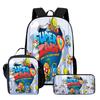 Super Zings Student Learning Essential Comfortable School Bag Cross-Border Co-Ed Backpack