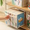 with Handle Doll Storage Basket PVC Stuffed Toys Organizer New Plush Toys Storage  Household Use