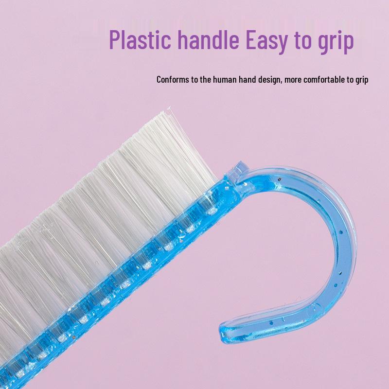 Multi-functional Plastic Nail Art Dust & Gap Cleaning Brush