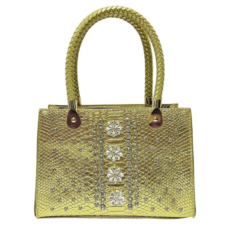 Lightweight Single-shoulder Bag, Crossbody Bag, Evening Bag, Studded with Diamonds, High-end, Large-capacity Handbag
