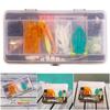 Mixed Fishing Lures Kit Soft and Hard Bait Set with Tackle Box for Bass Pike Crank Tackle Accessories