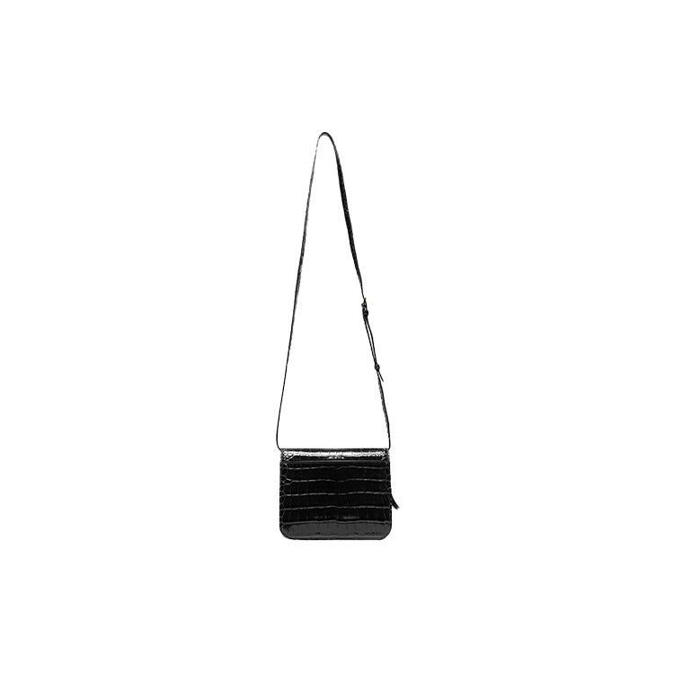 Balenciaga Cow Leather Shoulder Bag, Crossbody Bag Women's Black 5928981LR7M1000