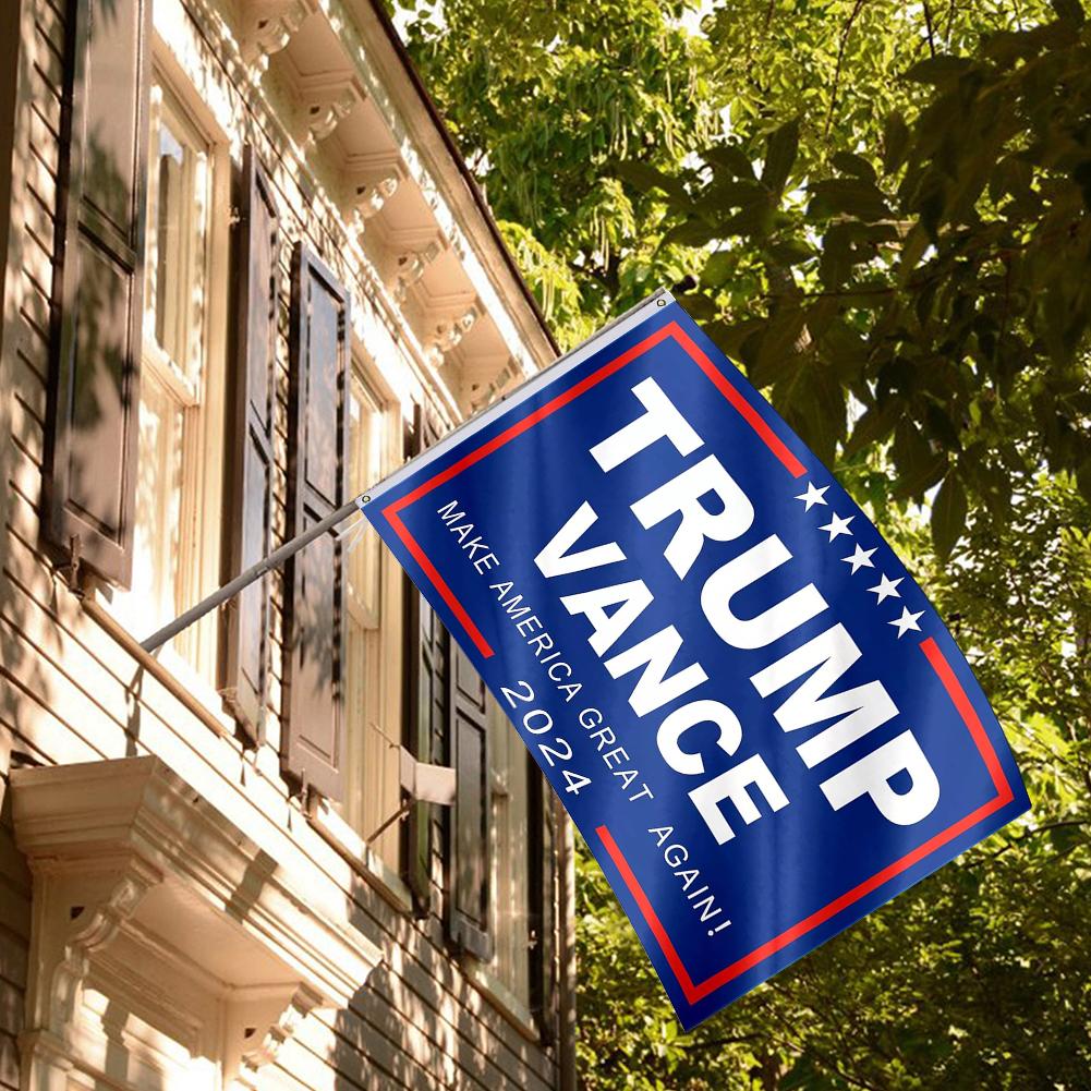 Presidential Election Donald Trump Flag Polyester Indoor Outdoor Decoration Banner US Presidential Election Hanging Flag