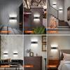 LED nástenné svietidlo 4W 6W 8W nástenné svietidlá Vnútorné osvetlenie nástenné svietidlo AC85-265V do spálne Obývacia izba Schodisko Home Decor svietidlo