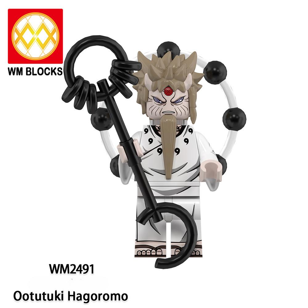 WM6155 Anime-serie Klosser Deler Byggekloss Voksen Actionfigurer Tilbehørsett Leker For Barn