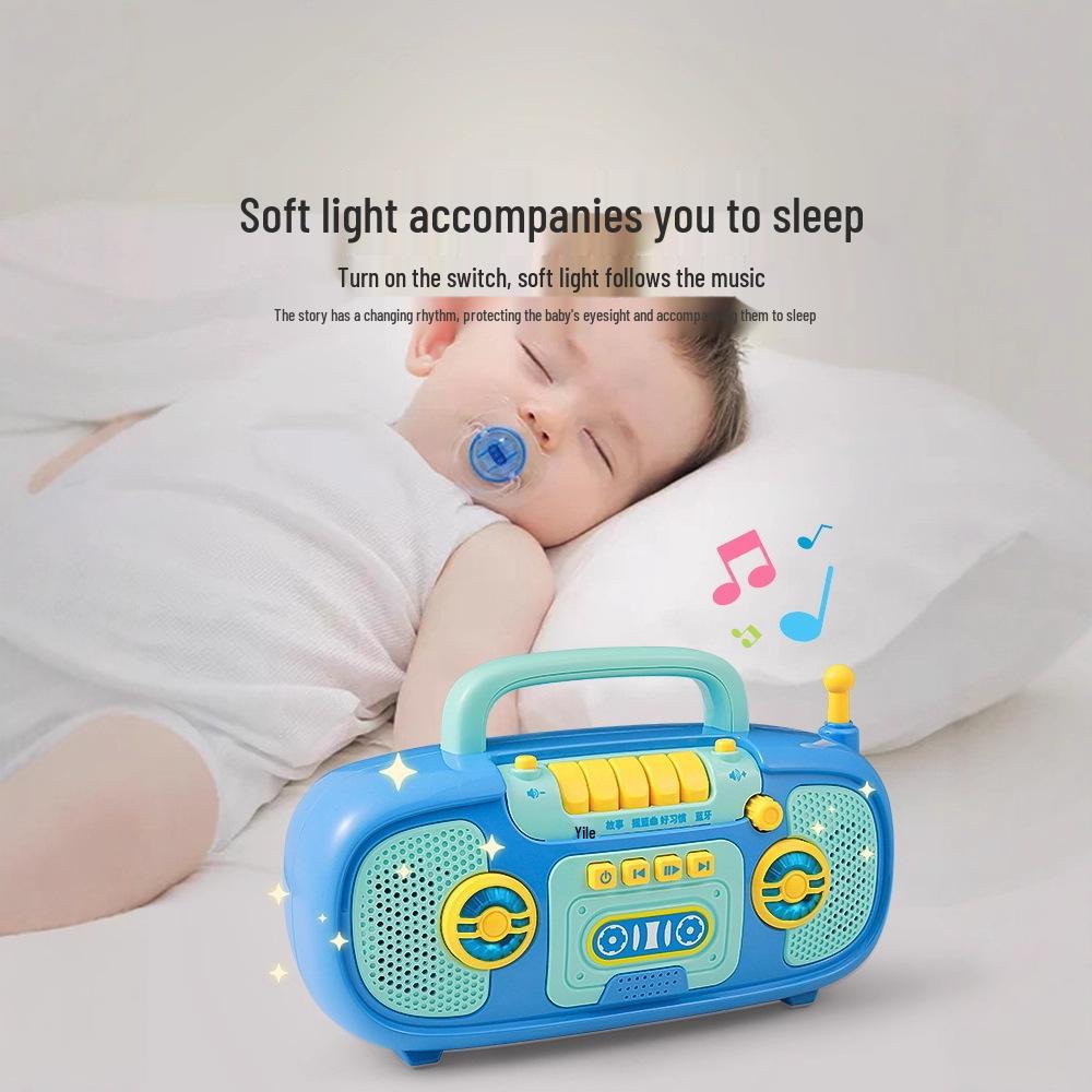 Bluetooth Early Learning Music Player: Children's Songs & Educational Toy for Ages 0-3