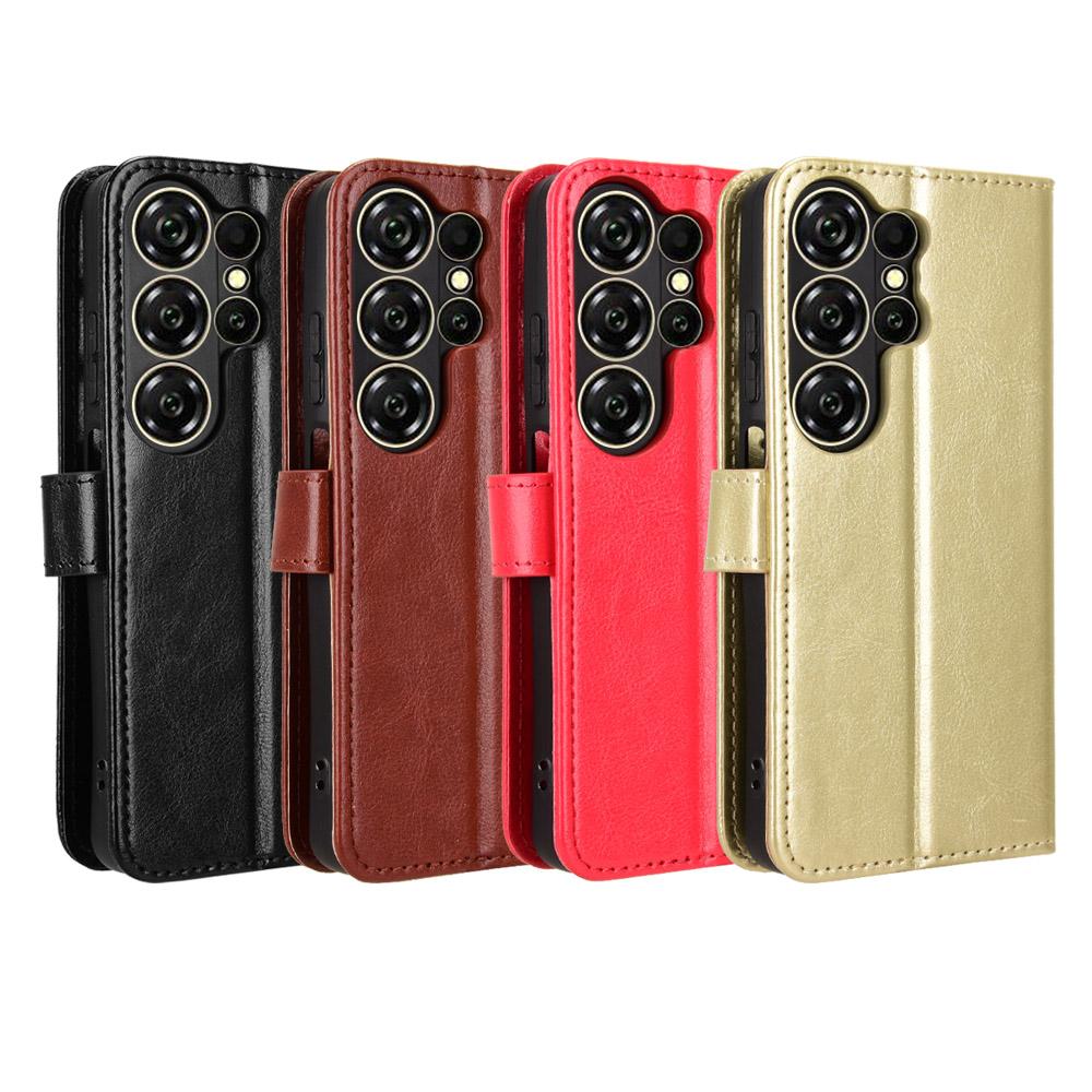 for Oukitel C26 Wallet Case with Kickstand & Card Slots – Shockproof, Dustproof, Business Heavy Duty Flip Leather Cover