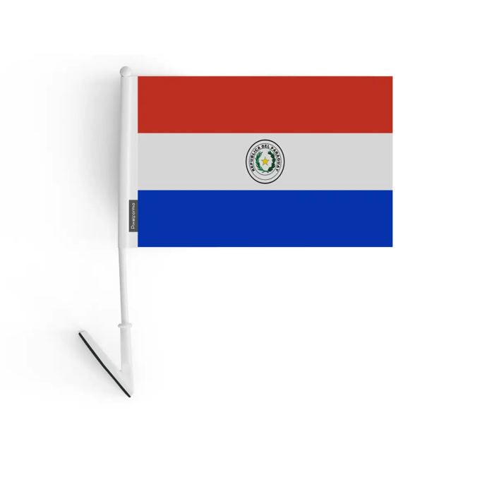Drapeau - PIXELFORMA - Paraguay - 14 X 21 Cm - 10 Pièces - Polyester Résistant