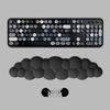 Ultra-Soft Memory Foam Cloud Keyboard Wrist Rest - Non-Slip Desktop Hand Support for Girls.