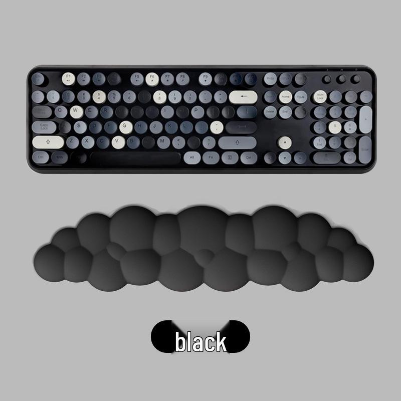 Ultra-Soft Memory Foam Cloud Keyboard Wrist Rest - Non-Slip Desktop Hand Support for Girls.
