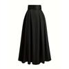 Elegant Midi Skirt for Women High Waist Pleated A Line Skirt with Belt Suitable for Summer Dresses for Women 2026 Graduation Dress
