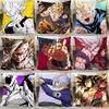 Dragon Ball Anime Cosplay Pillow Covers Decorative Home Double-Sided Print Square Pillow Living Room Decoration Pillowcase Gift