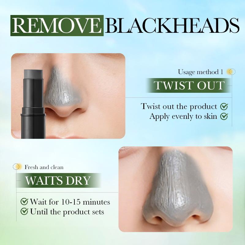 Bamboo Charcoal Blackhead Removal Stick Deep Cleansing Pore Care Charcoal Face Mask Skin Purifying Stick