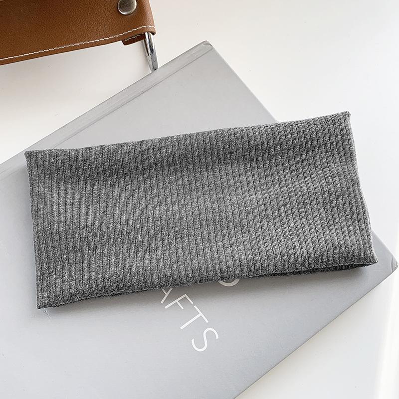 1 stk Minimalistisk Strikket Pannebånd, College Casual Sports Hodebånd Allsidige Tilbehør For Menn & Kvinner, Helårsbruk, Hårtilbehør