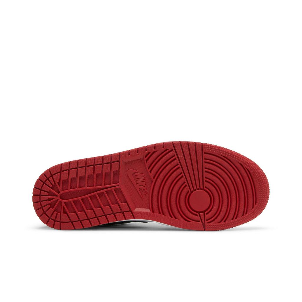 Air Jordan 1 Low 'Bred Toe' (Unisex) Gym Red / Black / White Vintage Basketball Shoes 553558 612