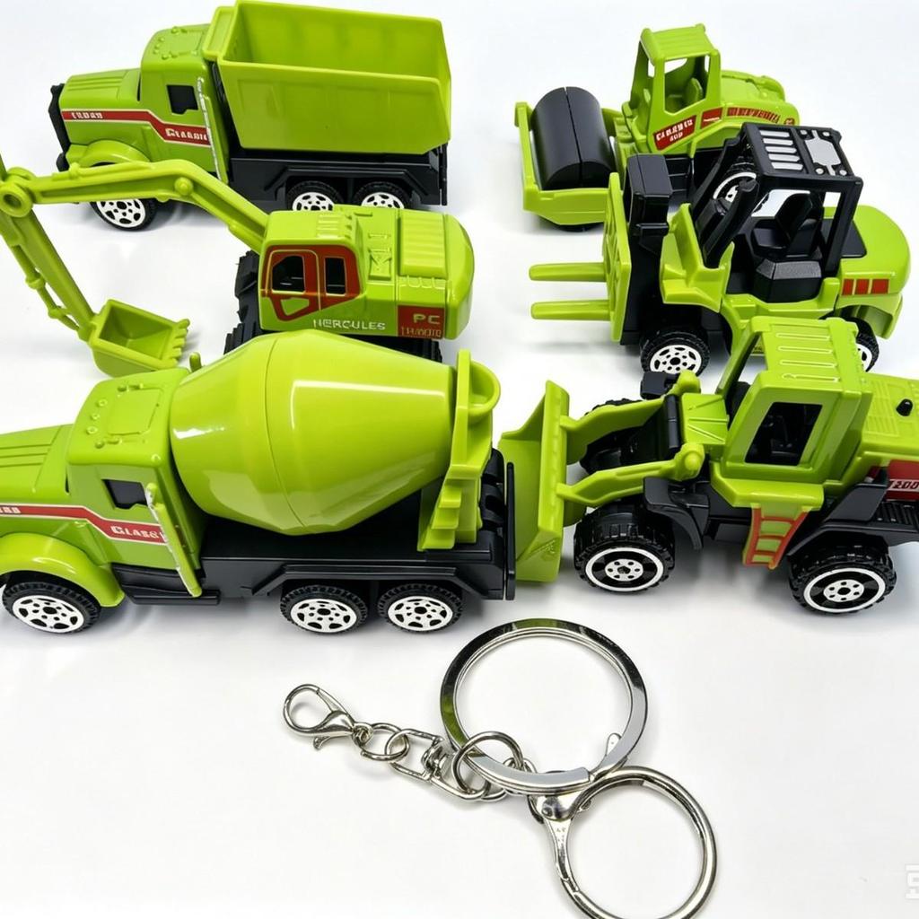 Mini Alloy Car & Motorcycle Keychain Pendant Gift