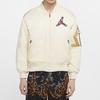 Jordan Baseball Collar Button-Down Jacket Men Outerwear Ivory CU1700-110