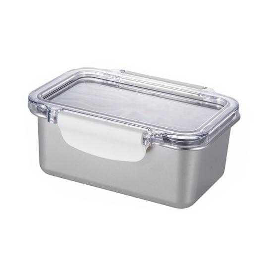 304 Stainless Steel Bread Baking Pan with Sealing Lid Deep Loaf Nonstick Pan Rust-Proof Bread Baking Dish Bakeware