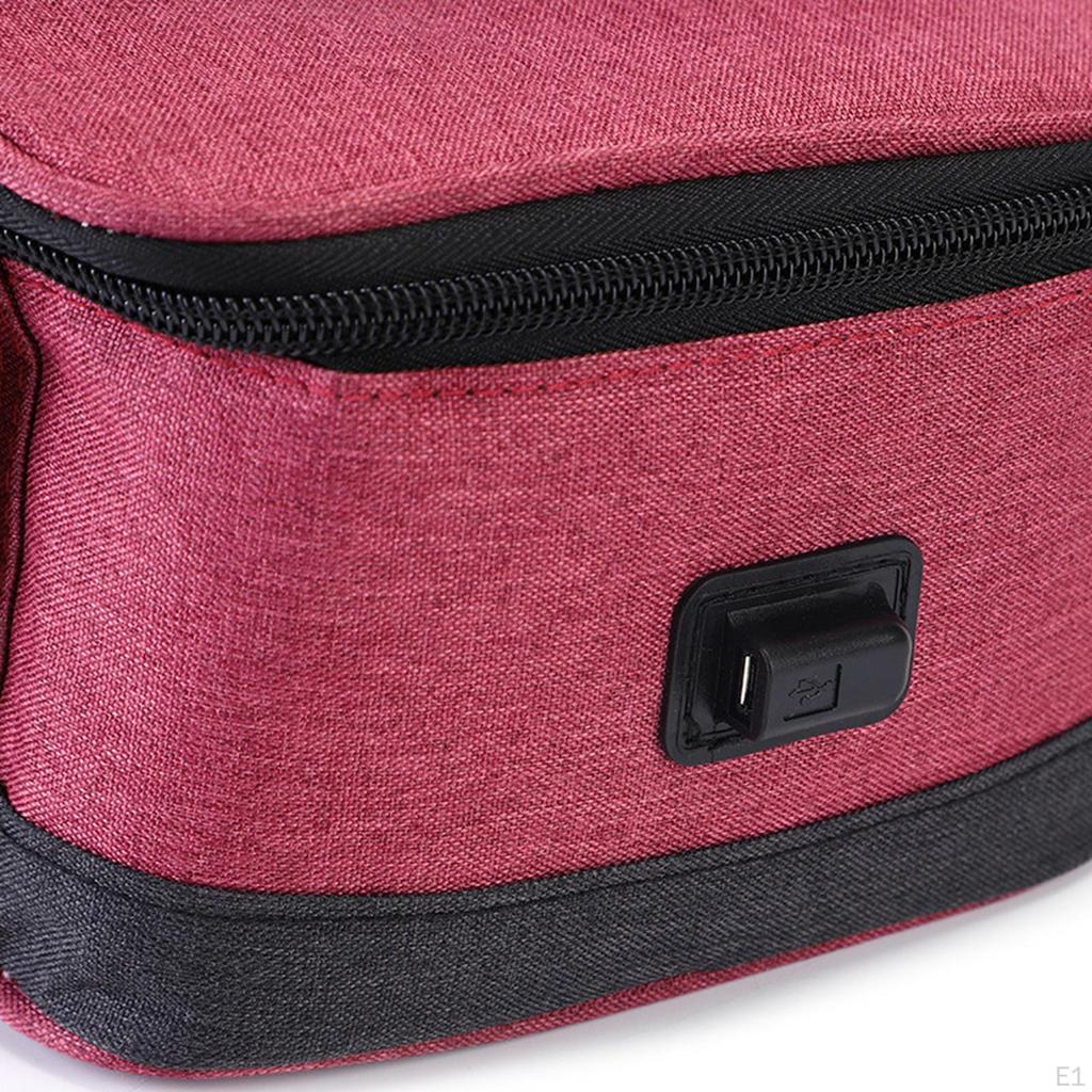 Food Warmer Thermal Bag Meals Reheating with Zipper Lunch Box for Picnic Working Camping