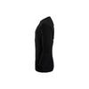 Nike Einfarbig Buchstabenaufdruck Locker sitzendes Rundhals Langarm T-Shirt Herren Tops Schwarz DR6336-010