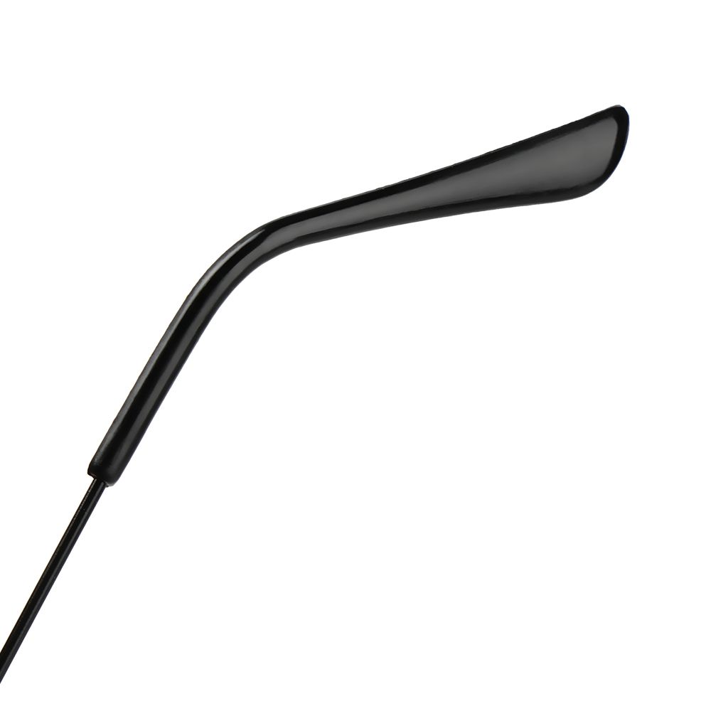 Anti-UV Oversized Eyeglasses Anti Blue Light Glasses Metal Frame Eyewear Vintage Square Glasses