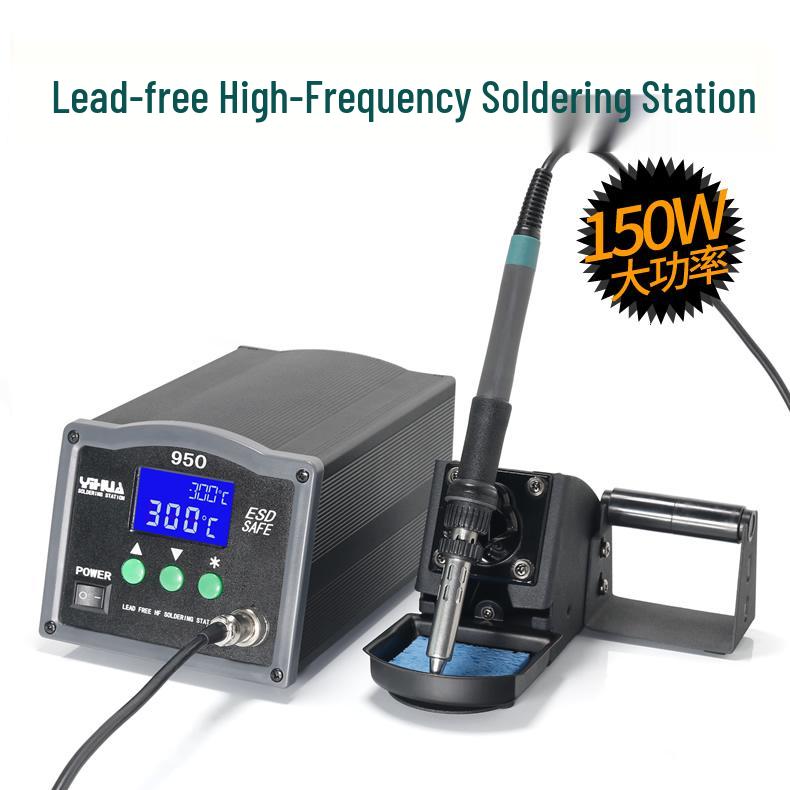 YIHUA-950 Lead-Free Digital Smart Soldering Station, 150W High-Frequency Stable Temperature Control.