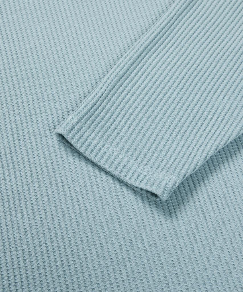 MMLG Dyed Waffle Lsv-T (Sky Blue)