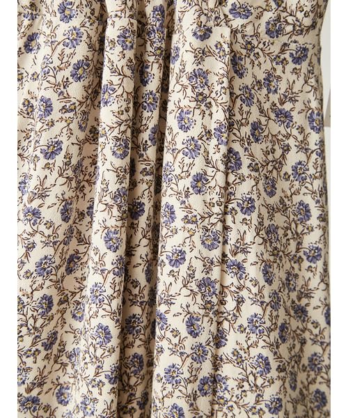 FRAY Print Dress FWFO251082 I.D. Women's Cache-Coeur (BEG)