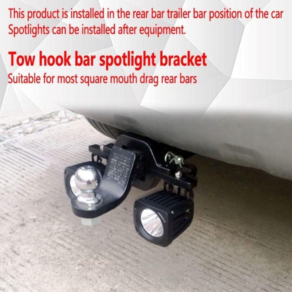 Universal Mount Reverse Road Work Light Waterproof Auto Mount Holder Pickup Truck
