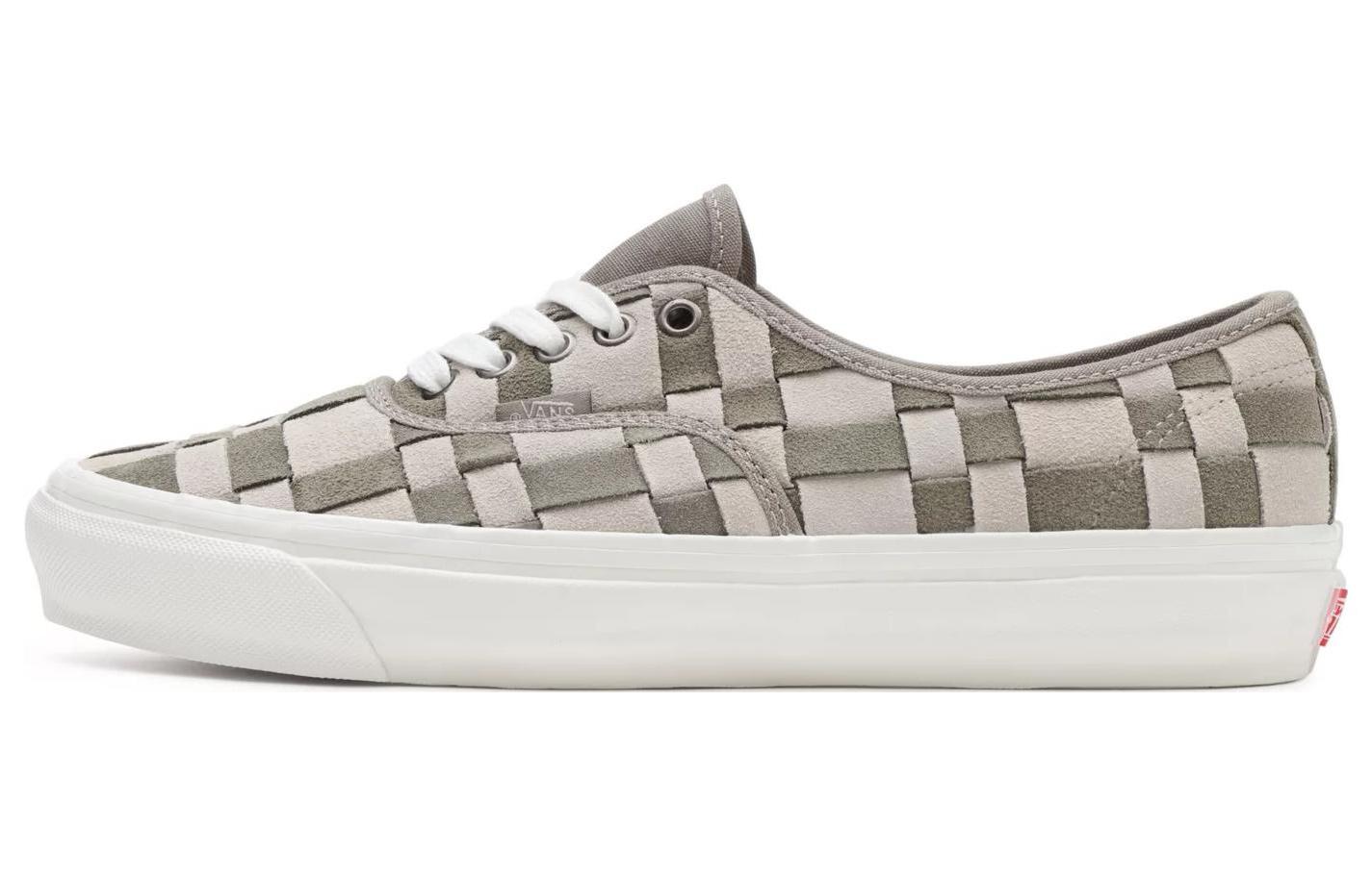 Authentic Vans 44 Dx  Woven Check - Brown Khaki  VN0A4BVYBKL 36.5